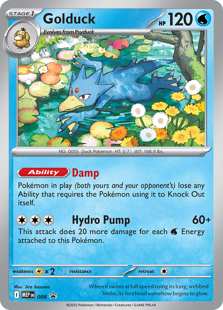 Golduck #008