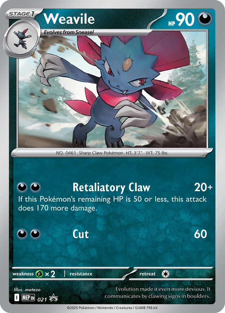 Weavile #021