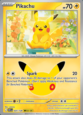 Pikachu #025