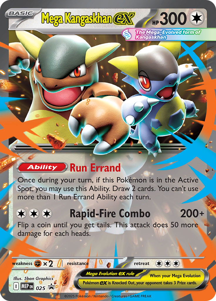 Mega Kangaskhan ex #025