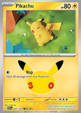 Pikachu #027