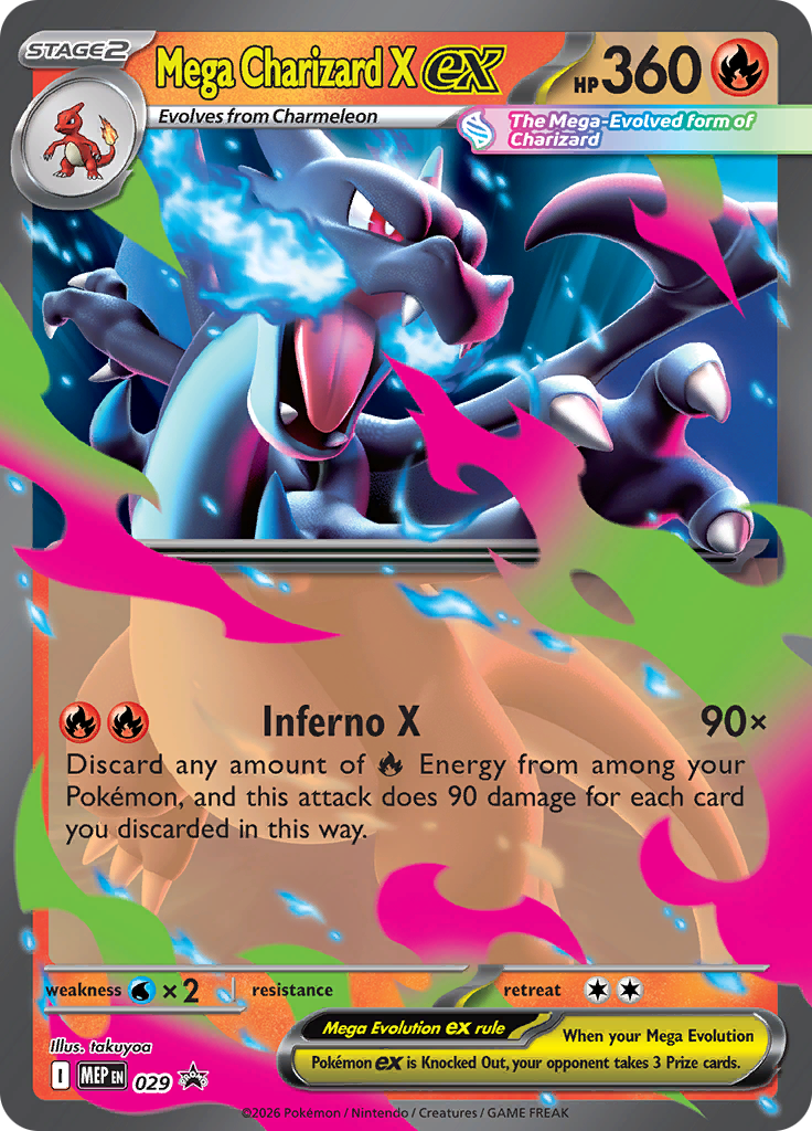 Mega Charizard X ex #029