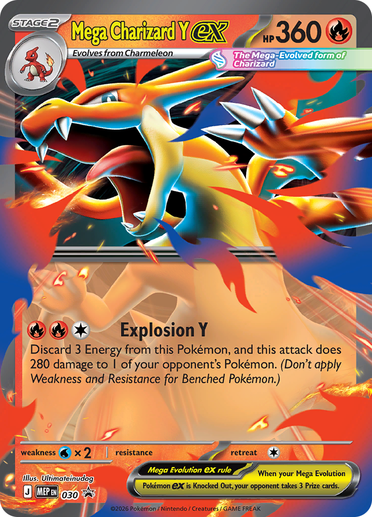 Mega Charizard Y ex #030