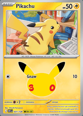 Pikachu #031