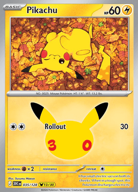 Pikachu #035