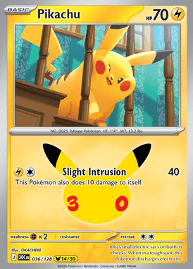 Pikachu #036