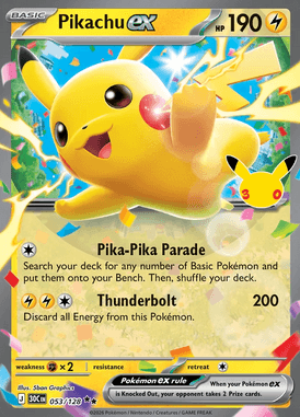 Pikachu ex #053