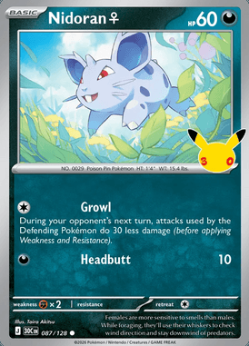 Nidoran♀ #087