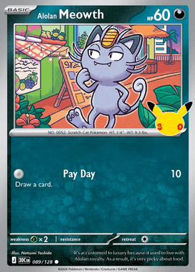 Alolan Meowth #089