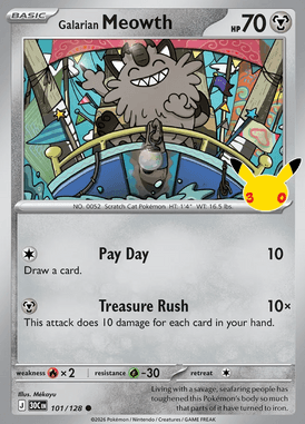 Galarian Meowth #101