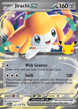 Jirachi ex #102