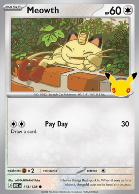 Meowth #113