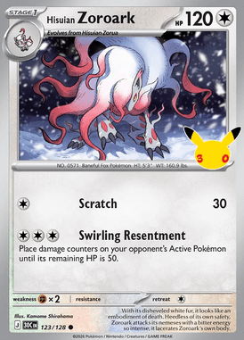 Hisuian Zoroark #123