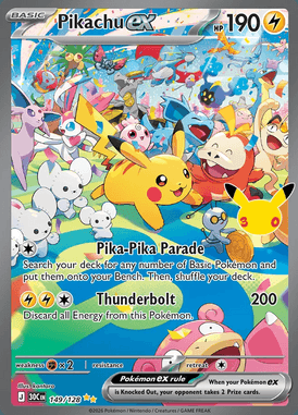 Pikachu ex #149
