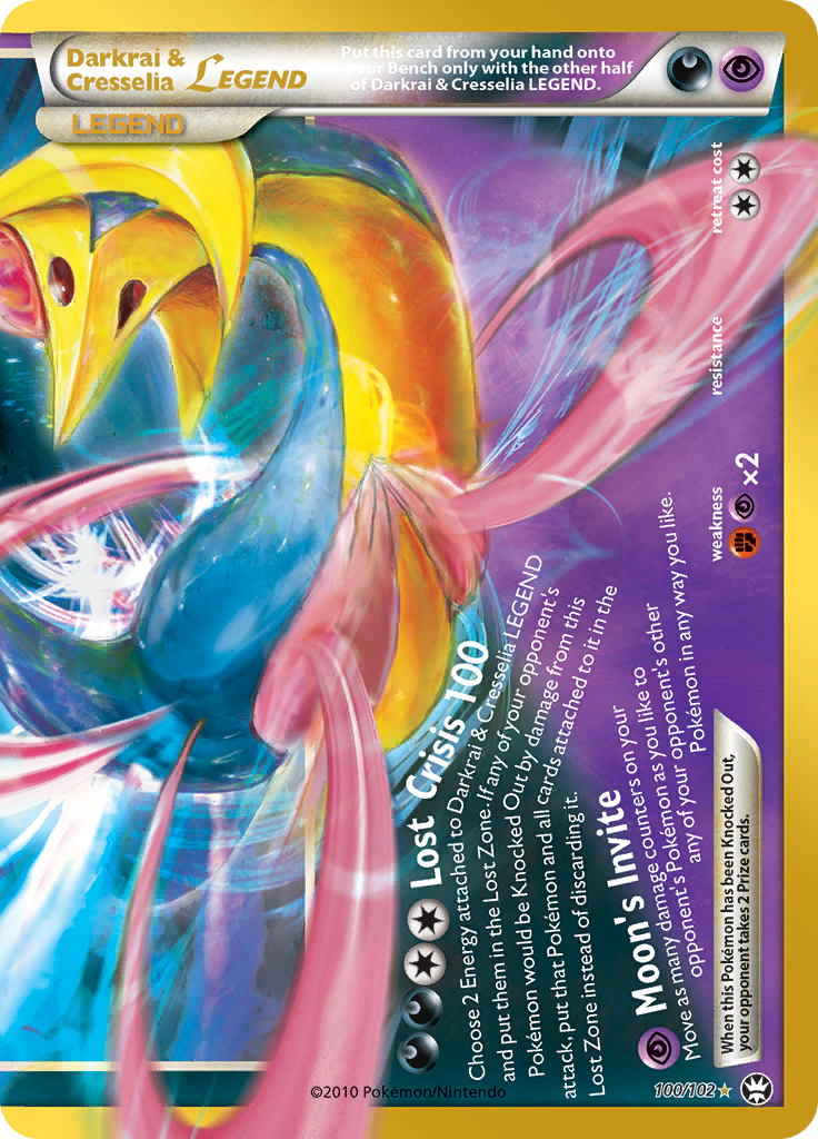 Darkrai & Cresselia LEGEND #CC17