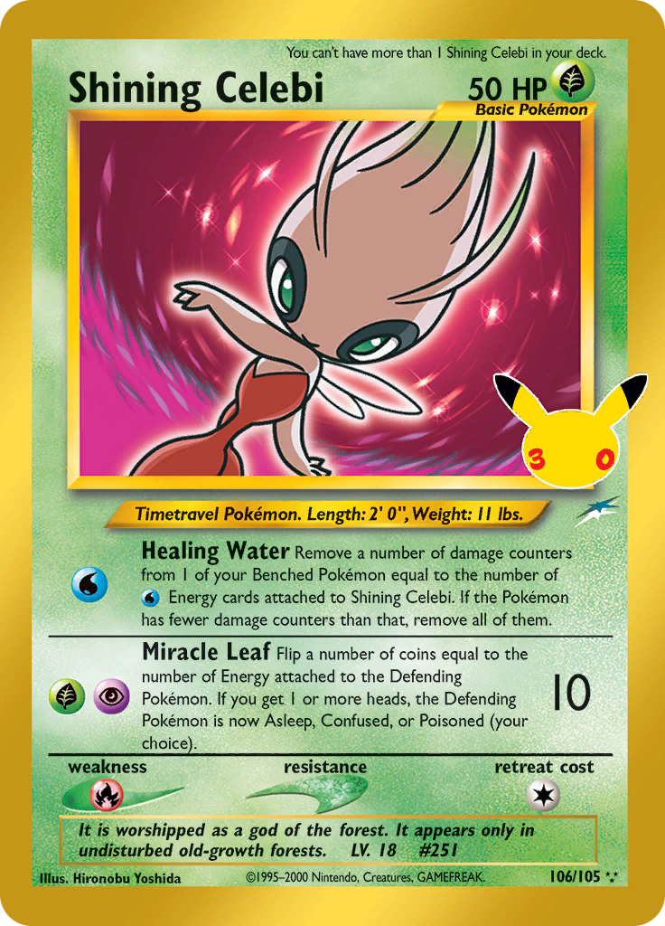 Shining Celebi #CC6